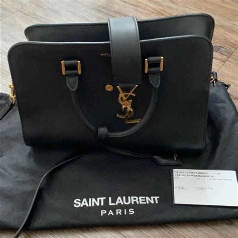 ysl bo monogramme sl 2016|Authentic YSL Bo Monogramme SL Large NWT .